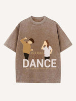 The End of the Fxxxing World Print Round Neck T-shirt