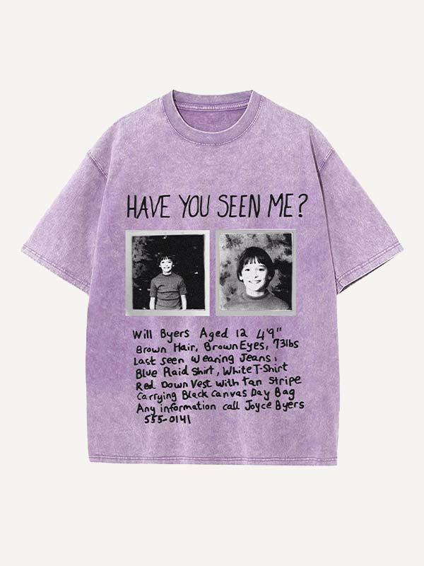 Stranger Things Print Round Neck T-shirt