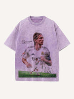 Luka Modrić Print Round Neck T-shirt