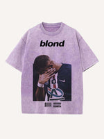 Kylian Mbappé Print Round Neck T-shirt