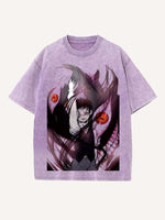 Fullmetal Alchemist Print Round Neck T-shirt