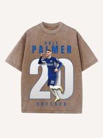 Cole Palmer Print Round Neck T-shirt
