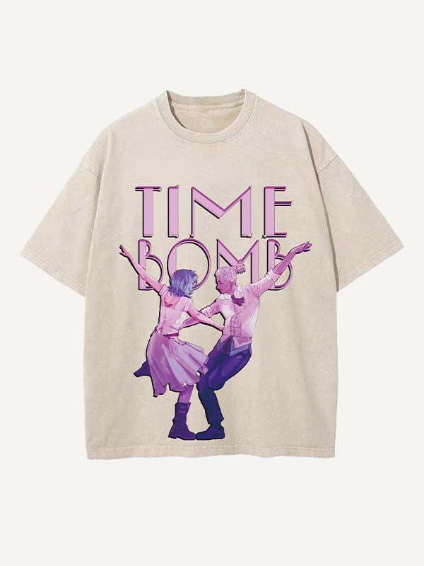 Arcane Print Round Neck T-shirt