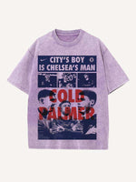Cole Palmer Print Round Neck T-shirt