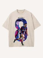 Pedri Print Round Neck T-shirt