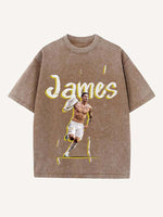 James Rodríguez Print Round Neck T-shirt