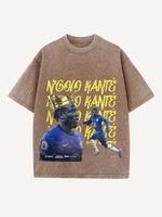 N'Golo Kanté Print Round Neck T-shirt