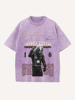 Charles Leclerc Print Round Neck T-shirt