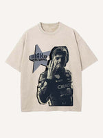 Max Verstappen Print Round Neck T-shirt