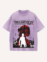 The Last of Us Print Round Neck T-shirt