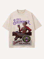 Arcane Print Round Neck T-shirt