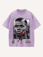 Paul Pogba Print Round Neck T-shirt