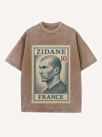 Zizou Print Round Neck T-shirt
