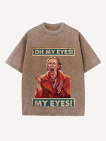 Friends Print Round Neck T-shirt