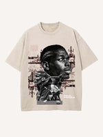 Paul Pogba Print Round Neck T-shirt