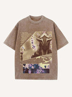 Arcane Print Round Neck T-shirt