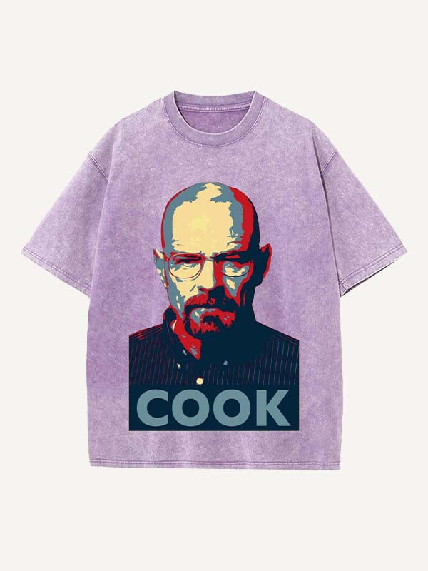 Breaking Bad Print Round Neck T-shirt