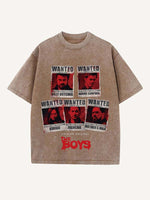 The Boys Print Round Neck T-shirt