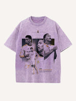 Jude Bellingham Print Round Neck T-shirt