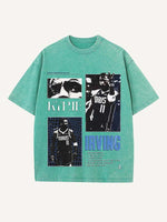 Kyrie Irving Print Round Neck T-shirt
