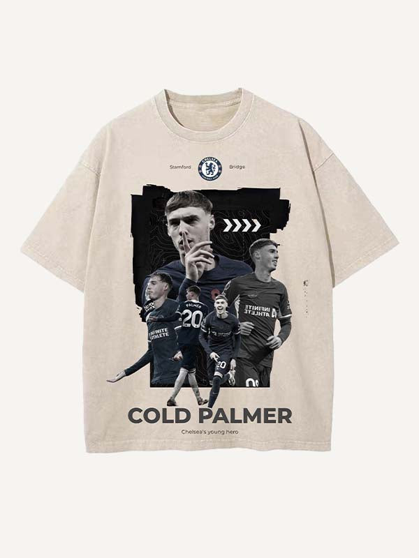 Cole Palmer Print Round Neck T-shirt
