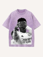 Vinícius Júnior Print Round Neck T-shirt