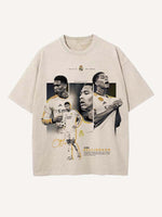 Jude Bellingham Print Round Neck T-shirt