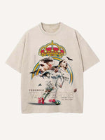 Federico Valverde Print Round Neck T-shirt