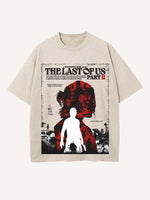 The Last of Us Print Round Neck T-shirt