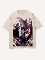 Fullmetal Alchemist Print Round Neck T-shirt