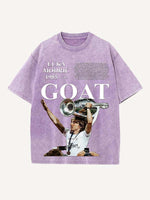 Luka Modrić Print Round Neck T-shirt
