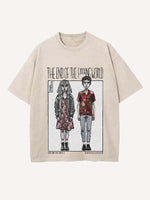 The End of the Fxxxing World Print Round Neck T-shirt