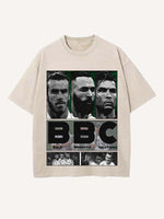 Gareth Bale Print Round Neck T-shirt