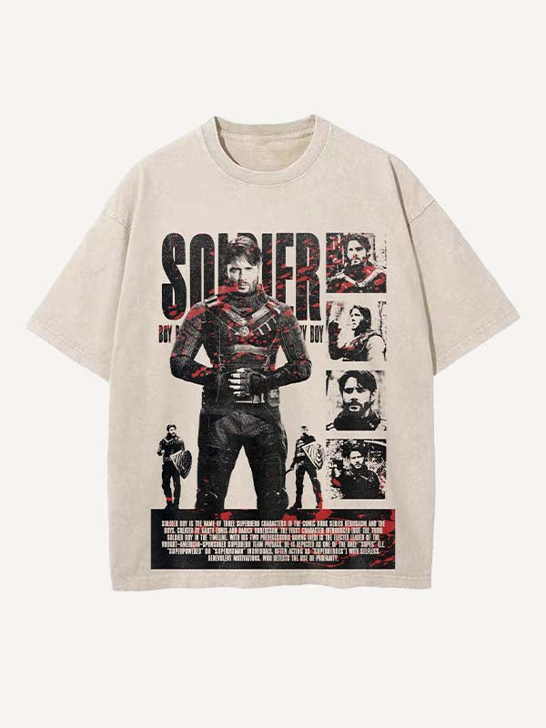 The Boys Print Round Neck T-shirt