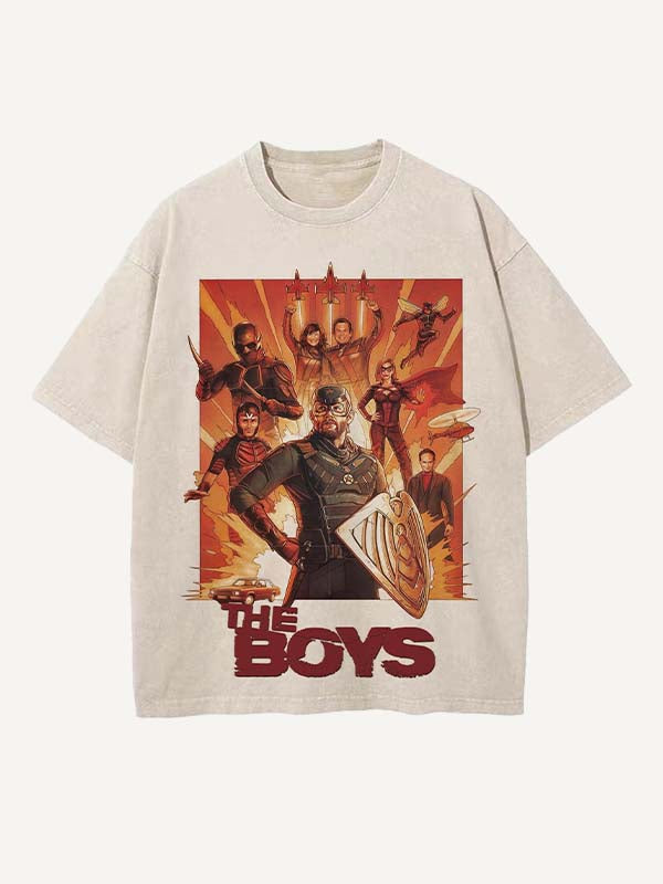 The Boys Print Round Neck T-shirt