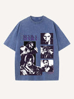 Arcane Print Round Neck T-shirt
