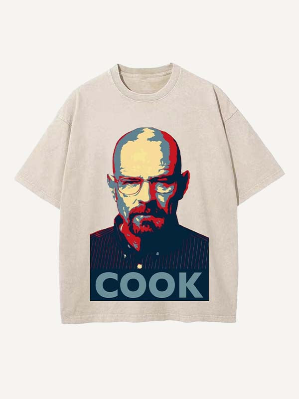 Breaking Bad Print Round Neck T-shirt