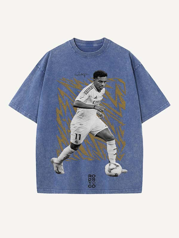 Rodrygo Print Round Neck T-shirt
