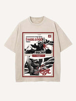 Lewis Hamilton Print Round Neck T-shirt