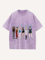 Euphoria Print Round Neck T-shirt