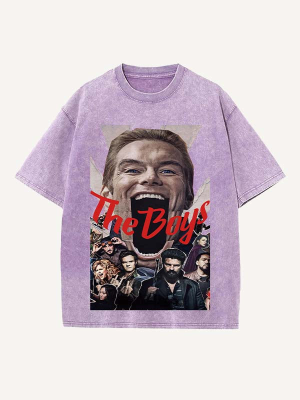 The Boys Print Round Neck T-shirt