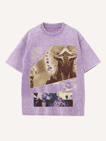 Arcane Print Round Neck T-shirt