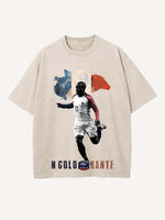 N'Golo Kanté Print Round Neck T-shirt