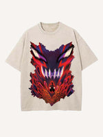 Fullmetal Alchemist Print Round Neck T-shirt