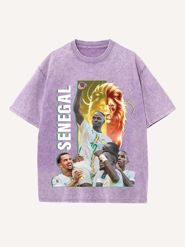 Sadio Mané Print Round Neck T-shirt