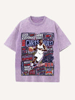 Chris Paul Print Round Neck T-shirt