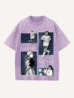 Lionel Messi Print Round Neck T-shirt