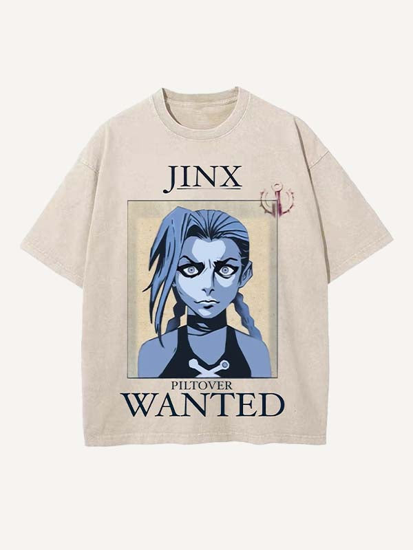 Arcane Print Round Neck T-shirt