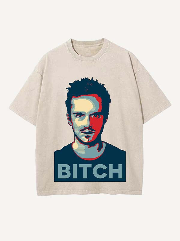 Breaking Bad Print Round Neck T-shirt