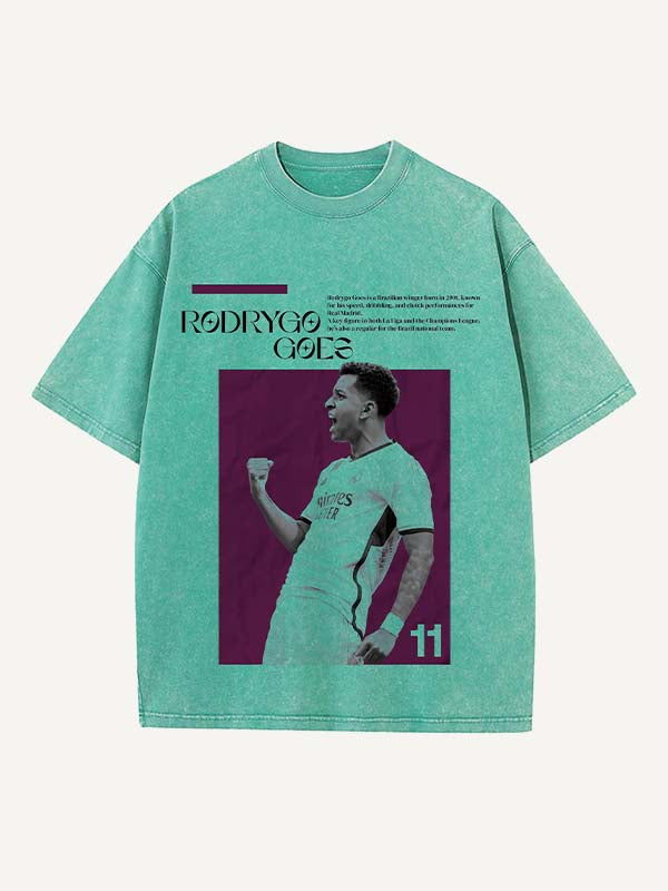 Rodrygo Print Round Neck T-shirt